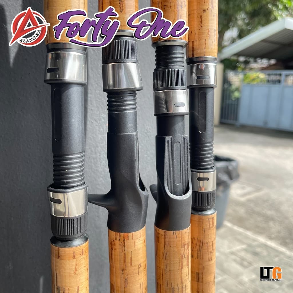 คันตกหน้าดิน Alang-ka Forty One เหมาะกับการตกหน้าดินธรรมชาติ และ ตามบ่อตกปลา ด้ามก๊อกเคลือบ รูปที่ 5