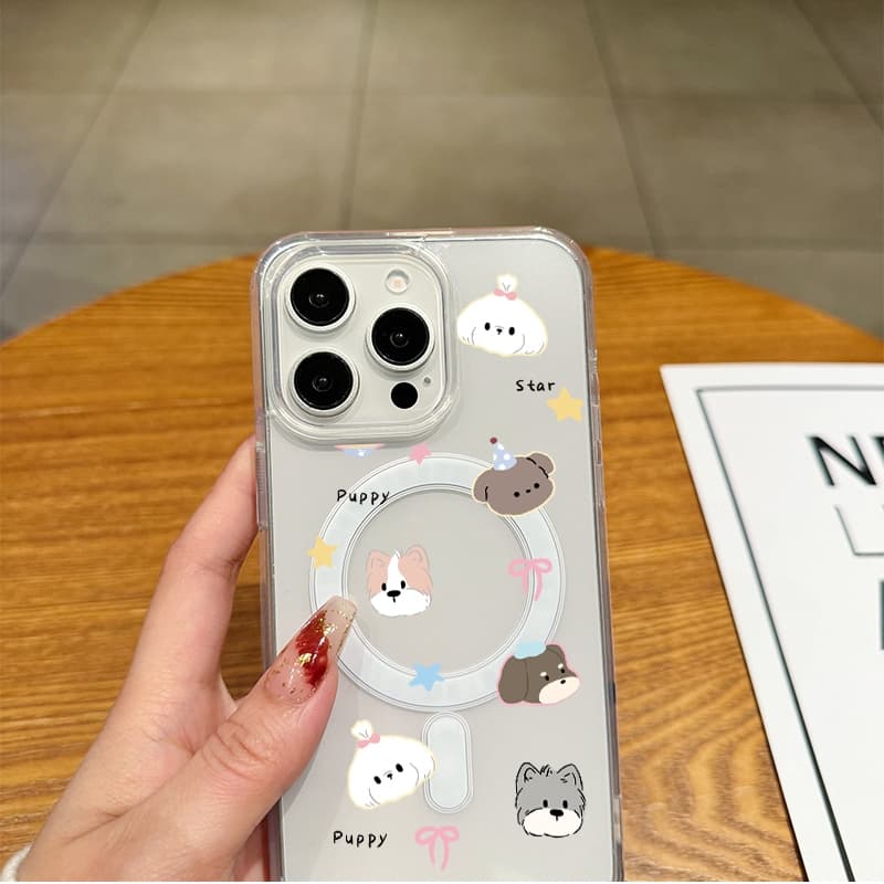 FOR เข้ากันได้สำหรับ ป้องกันการตก ใช้กับ iPhone 17 11 13 14plus 15PROmax XR 12 13pro 7P เคสโทรศัพท์แบบแม่เหล็ก รูปที่ 4
