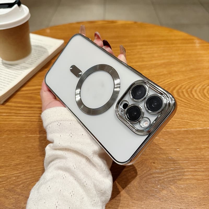 อัลลอยด์ Magnetic Case for iPhone 16 15 14 13 12 Pro Max Plus แม่เหล็ก ซองใส่โทรศัพท์ เคส สำหรับ ไอโฟน รูปที่ 3