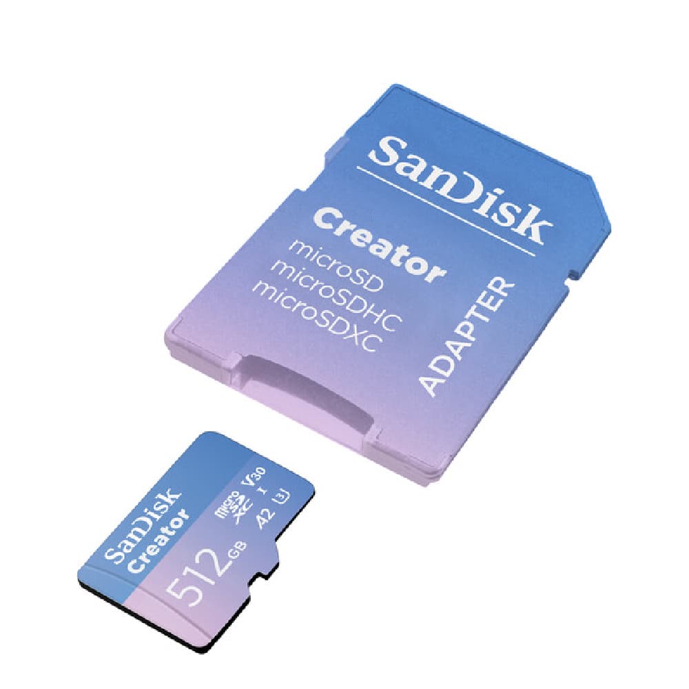 เมมโมรี่การ์ด SanDisk Micro SDXC Creator Series 512GB-1TB by BB Beyond D-Box รูปที่ 2