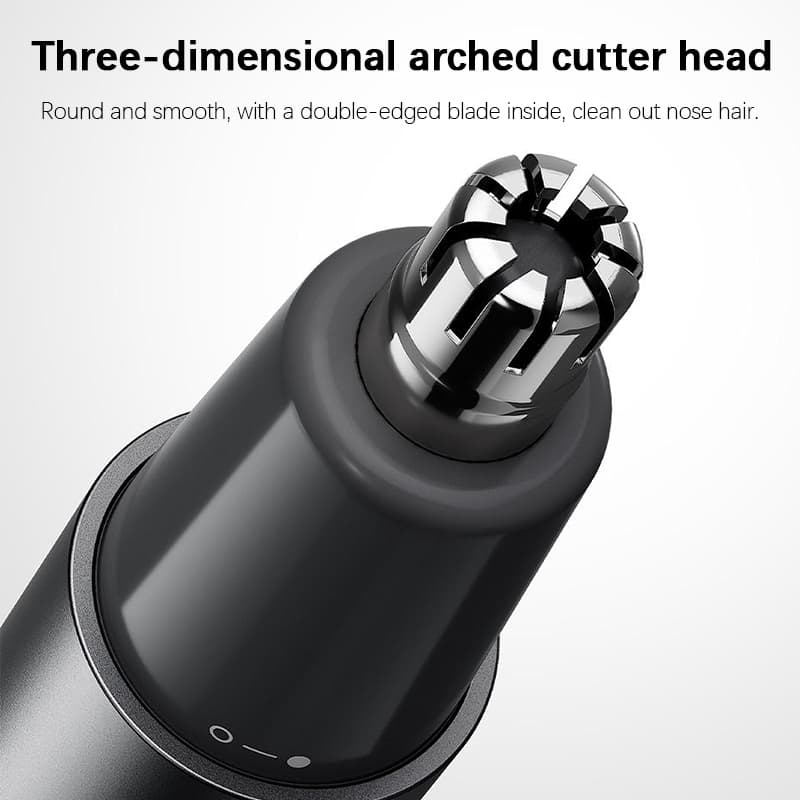 Xiaomi Mijia เครื่องตัดขนจมูกไฟฟ้า ชาร์จType-C หมุน 360° ไม่บาดผิว กันน้ำ IPX5 พกพามีฝาครอบแม่เหล็ก รูปที่ 9