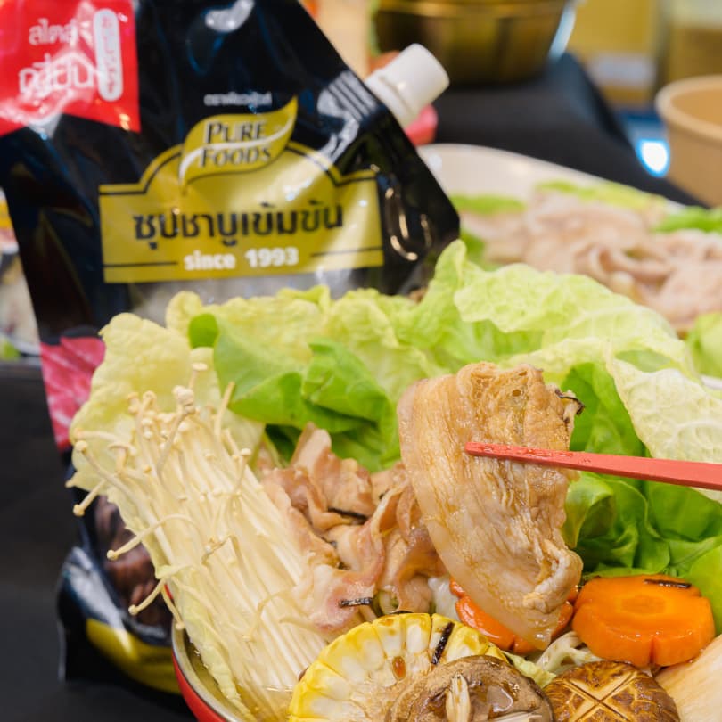 ยกลัง น้ำซุป ชาบู น้ำดำ 900 กรัม เข้มข้น สำเร็จรูป สูตรดั้งเดิม เก็บได้นาน 1 ปี ฮาลาล รูปที่ 4