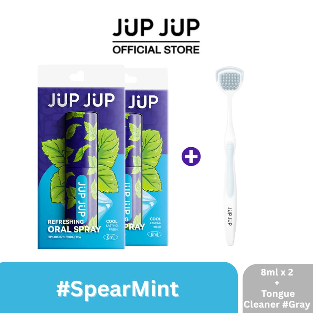 Jup Jup Probiotic Oral Spray 8ml*2pcs + Tongue Cleaner 1pc รูปที่ 1