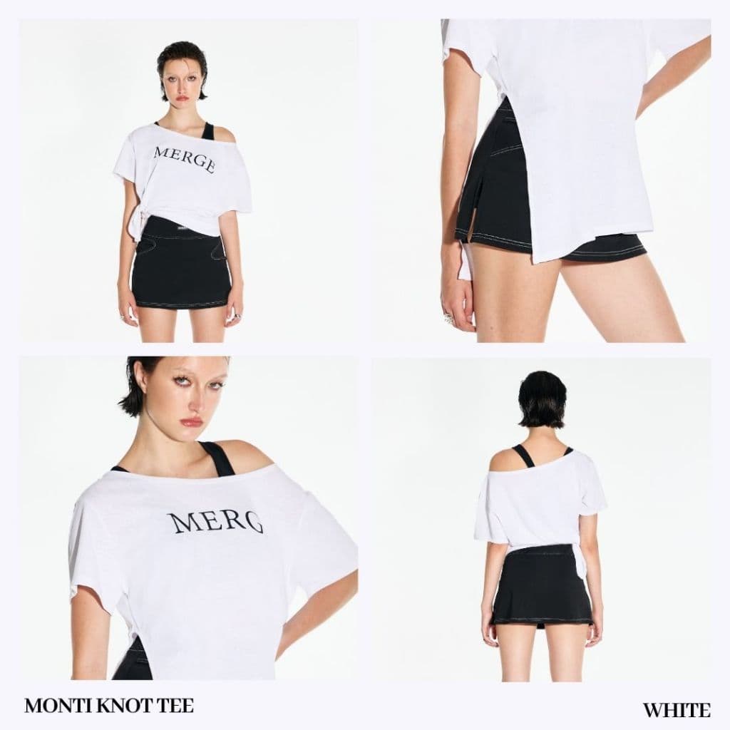 Merge Official - Monti Knot Tee รูปที่ 2