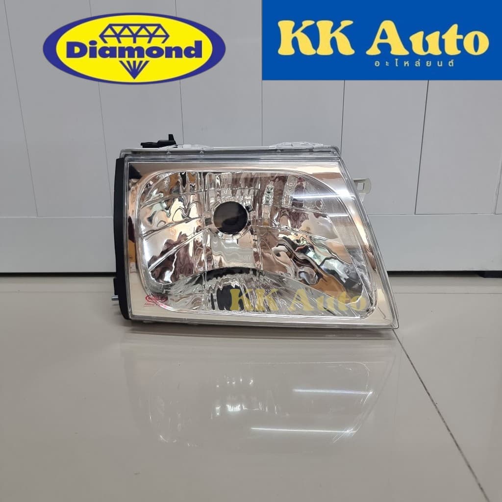 ไฟหน้าไทเกอร์ D4D ปี 2002-2003 TOYOTA TIGER D4D โตโยต้า ไทเกอ ดีโฟดี ดีโฟร์ดี ตราเพชร Diamond รูปที่ 4