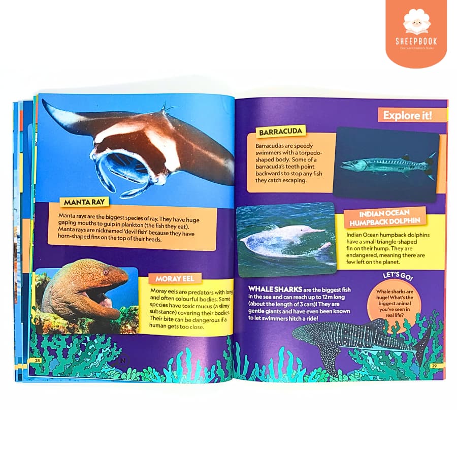 หนังสือความรู้ทั่วไป National Geopraphic Kids: Ocean รูปที่ 3