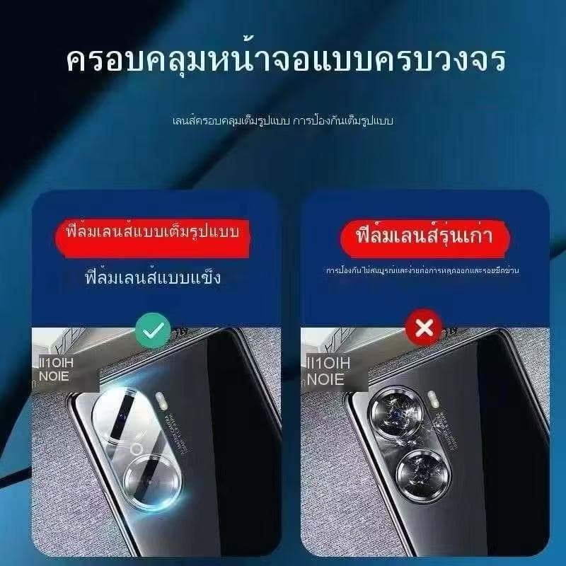 ฟิล์มเลนส์กล้อง ป้องกันเลนส์กล้อง 9DสําหรับOppo A60 A18 A38 A17 A17K A98 Reno8T A78 A58 A58 4G A78 4G รูปที่ 8