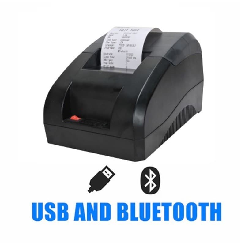 เครื่องพิมพ์ใบเสร็จ Printer Bluetooth เครื่องปริ้น เครื่องพิมพ์บาร์โค้ด ไม่ต้องใช้หมึก พิมพ์เร็ว ไม่ใช้หมึก รับประกัน5ป รูปที่ 9