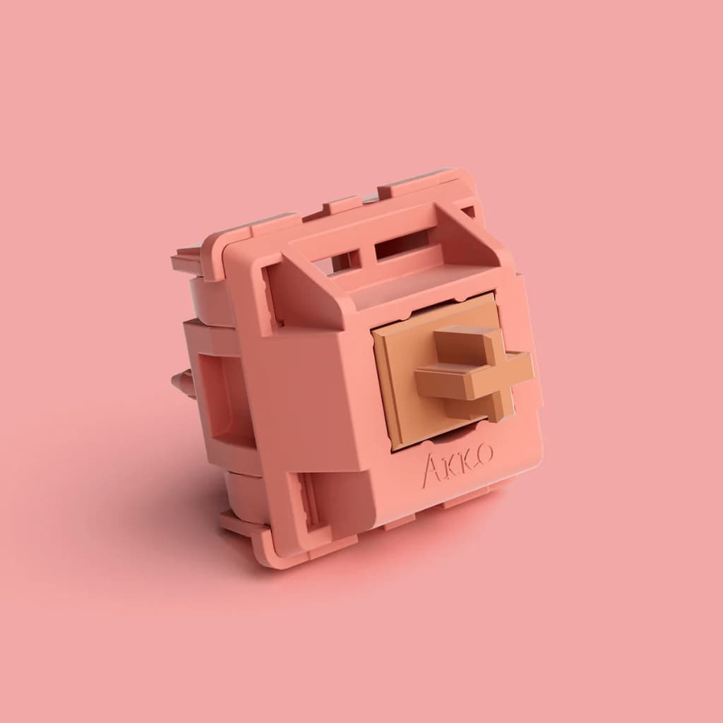 AKKO Rosewood Switch Linear ชุดละ 10 ตัว สวิตช์คีย์บอร์ด Switch สำหรับ Mechanical Keyboard Switch รูปที่ 3