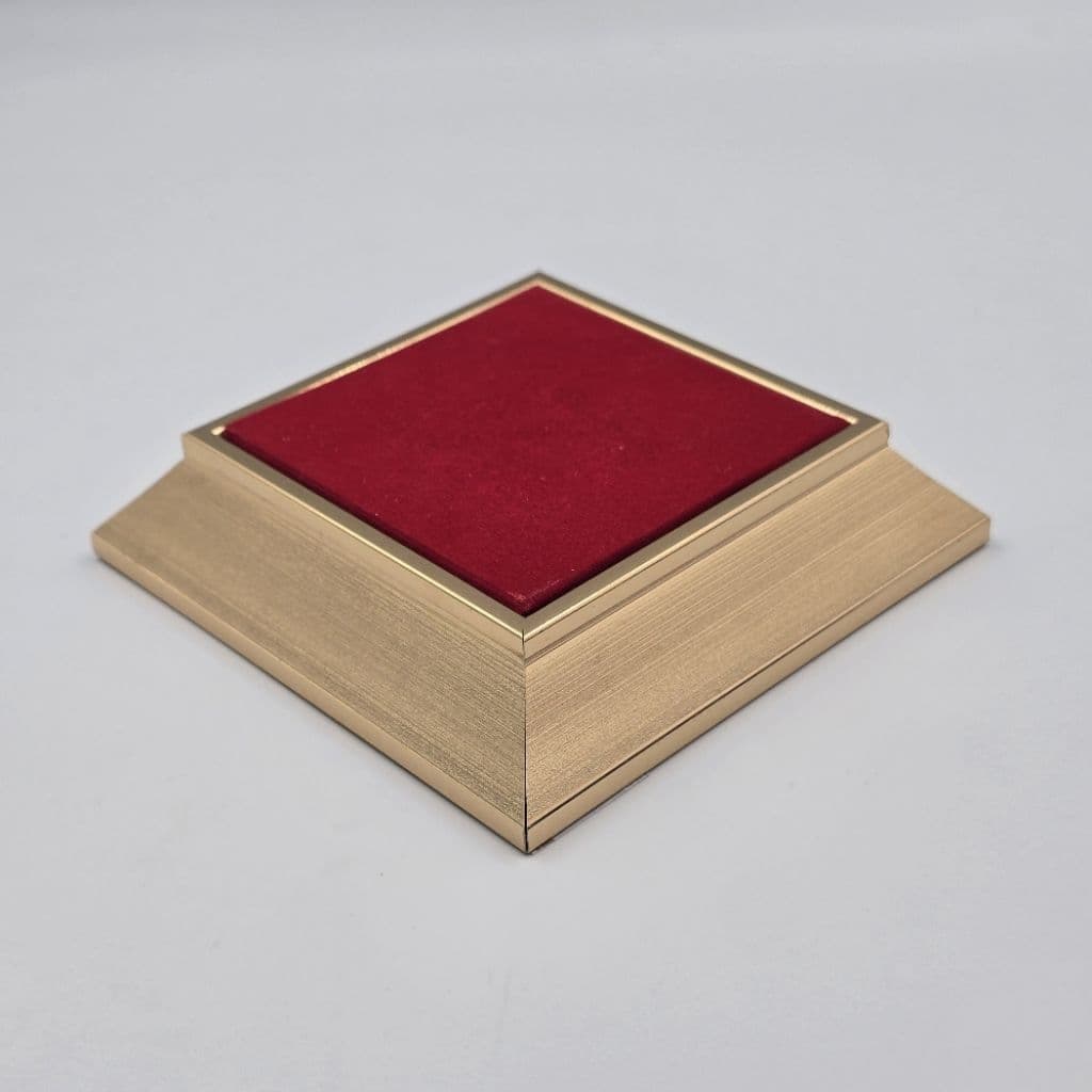ฐานพระโมเดิร์น ฐานวางพระ ฐานรองพระ สูง 1 นิ้ว/1141 มีหลายสี มีหลายขนาดให้เลือก สั่งทำตามขนาดได้ รูปที่ 2