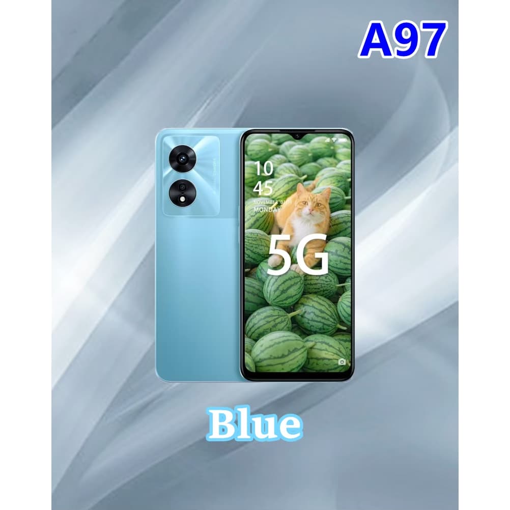โทรศัพท์มือ A97 Ram12 Rom 256 พร้อมหน้าจอ 6.6 นิ้ว รับประกันร้าน 12 เดือน มีอุปกรณ์ครบชุด รูปที่ 4