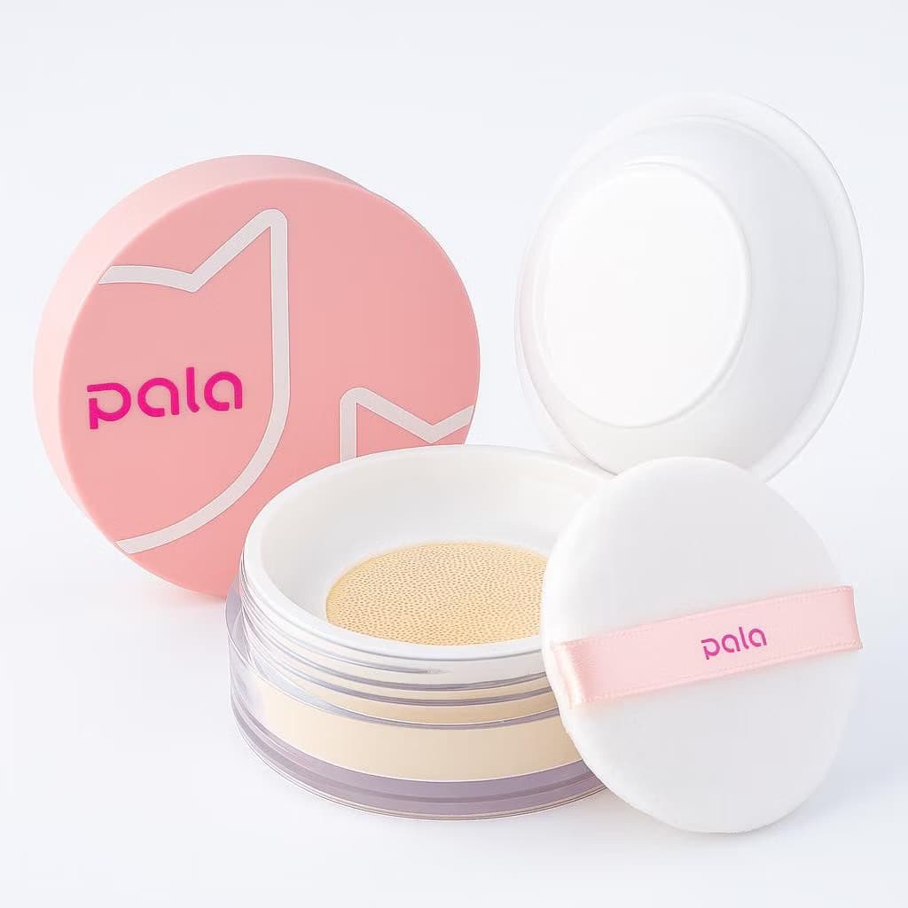 PALA แป้งฝุ่น พารา แป้งเซ็ตเมคอัพ LIGHT TRANSPARENT VELVET LOOSE POWDER เบลอผิว เนื้อละเอียด ติดทน แบรนด์ไทย มีอ.ย. รูปที่ 3