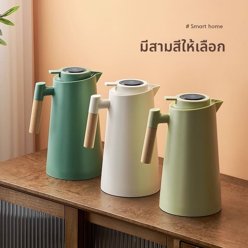 ใช้ได้ทั้งน้ำร้อน และน้ำเย็น ความจุขนาดใหญ่ 1,000 มล.เก็บความร้อนได้ 24 ชั่วโมง ชั้นฉนวนสุญญากาศ รูปที่ 6