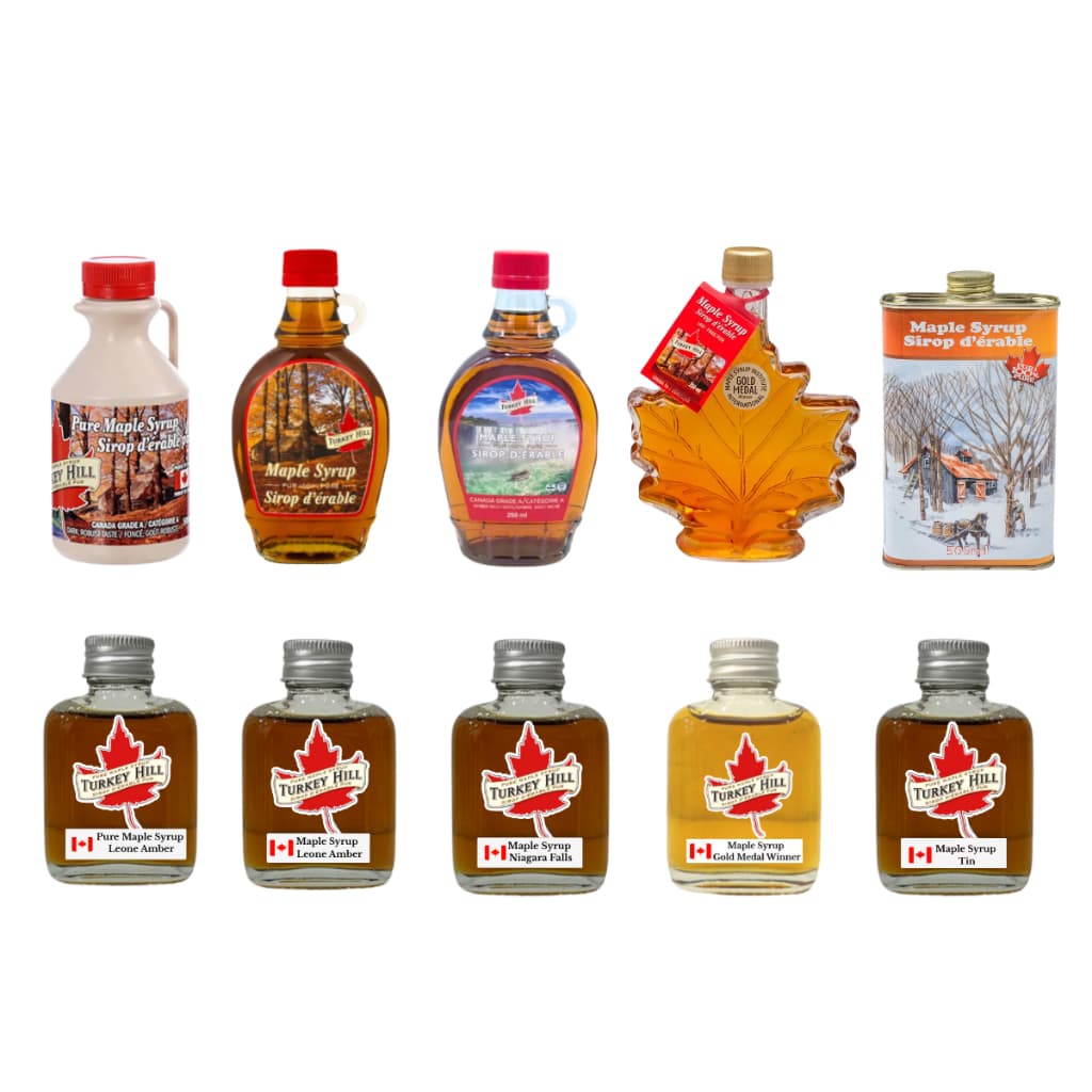 สินค้าล็อตใหม่ Turkey Hill Maple Syrup l เทอคี ฮิลเมเปิล ไซรัป ของแท้ 30ml. รูปที่ 1