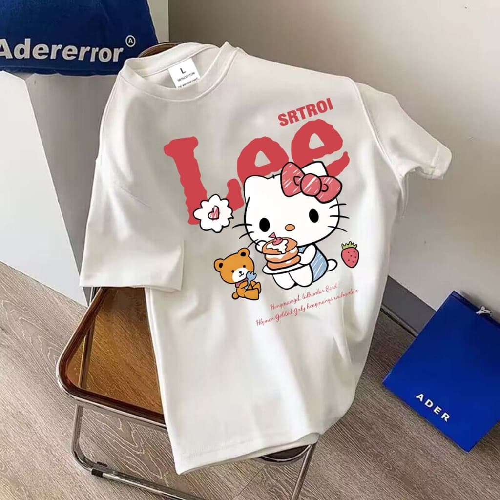 BK-1347-SHORT เสื่อยืดแขนสั้น ลาย เสื้อยืดแฟชั่นผู้ใหญ่ลายสวยๆมาใหม่ เสื้อใส่ในฤดูร้อน สีครบไซส์ครบ รูปที่ 3