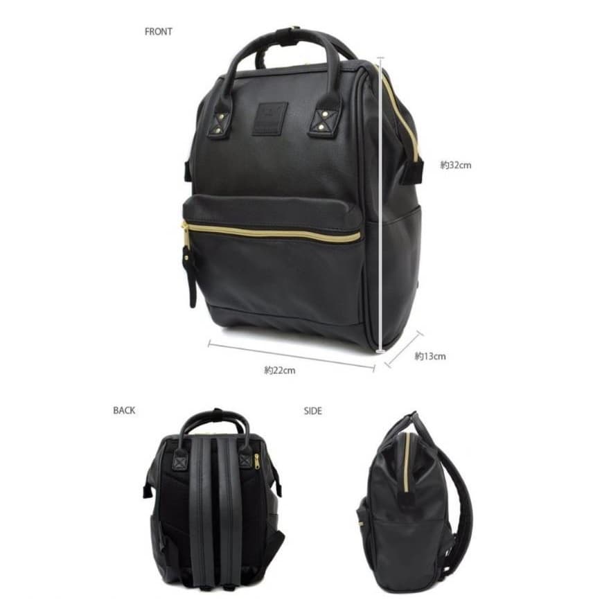 Anello PU Leather Backpack กระเป๋าเป้สะพายหลัง เป้หนังพียู รุ่น AT-B1211/AT-B1212 รูปที่ 6