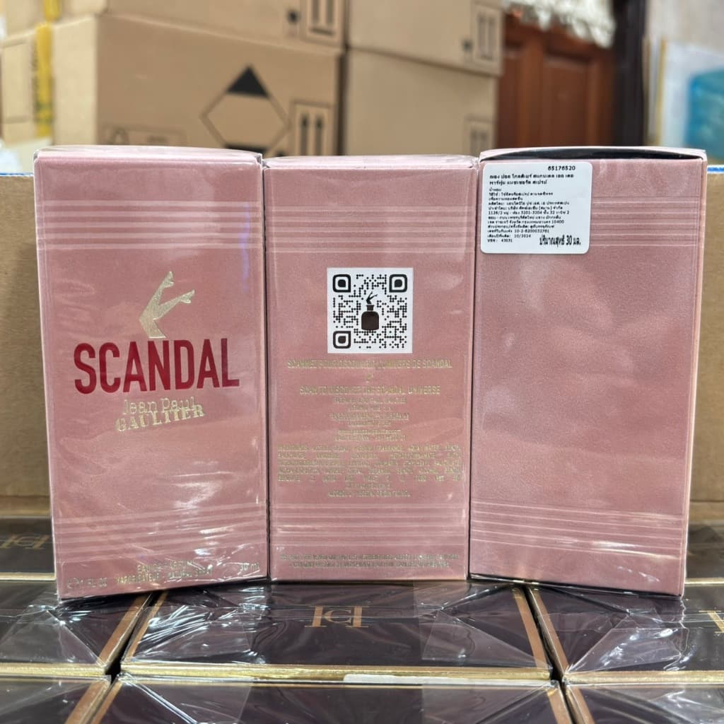 Jean Paul Gaultier Scandal EDP For Women 30 ml. กล่องซีล ป้ายไทย รูปที่ 2