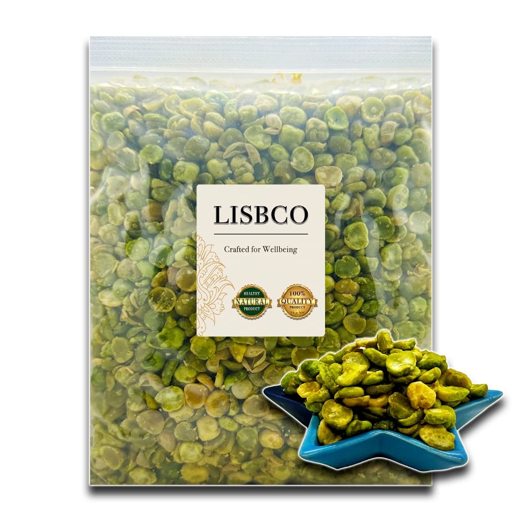 ถั่วลันเตาอบกรอบ เม็ดซีก 250 กรัม g Crispy roasted peas พร้อมทาน ไม่เหม็นหืน ถั่ว ธัญพืช รูปที่ 1