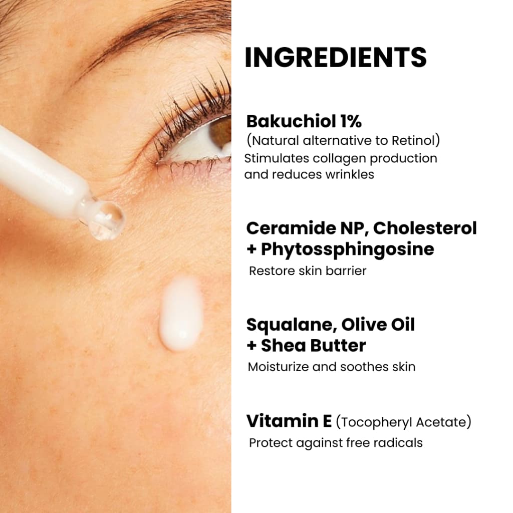 LANE’ Bakuchiol Serum 1% เรตินอลจากพืช เหมาะกับผิวแพ้ง่าย สกินบูธเตอร์คอลลาเจน 20ml. รูปที่ 5