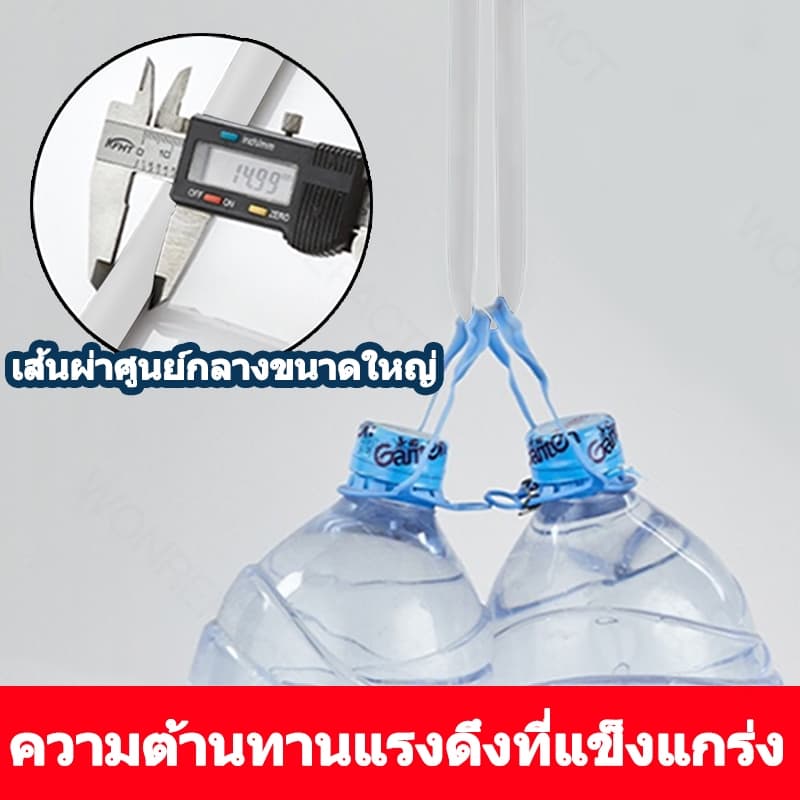 สายฝักบัวอาบนำ 2.5M สายฝักบัวซิลิโคน การหมุน 360° ป้องกันการพันกัน สายฝักบัวแรงดัน สายยางอ่างอาบน้ำ ป้องกันการระเบิด รูปที่ 8