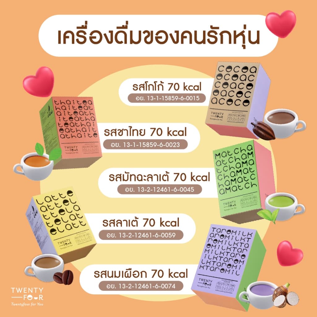 TWENTYFOR เครื่องดื่ม น้ำตาล 0% รูปที่ 6