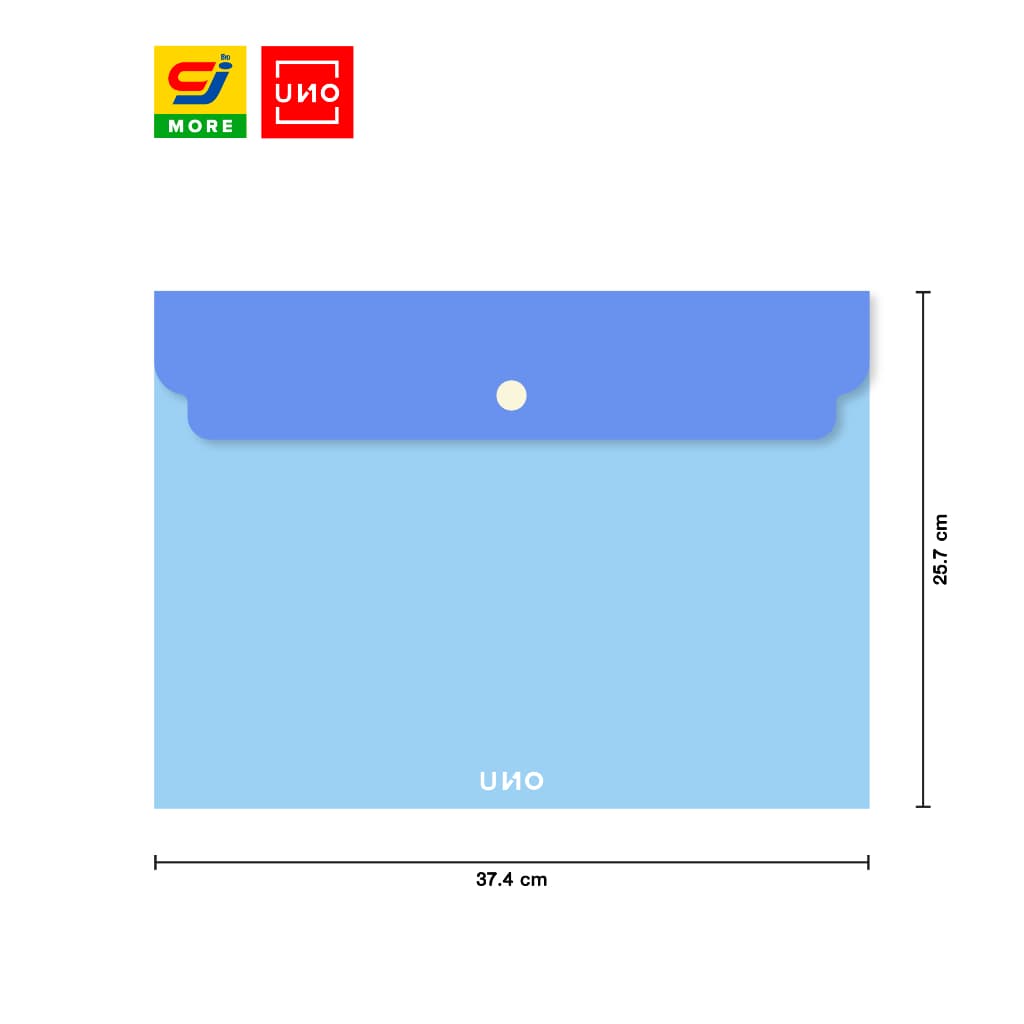 UNO แฟ้มกระดุม A4 ทูโทน รุ่น 029 รูปที่ 2