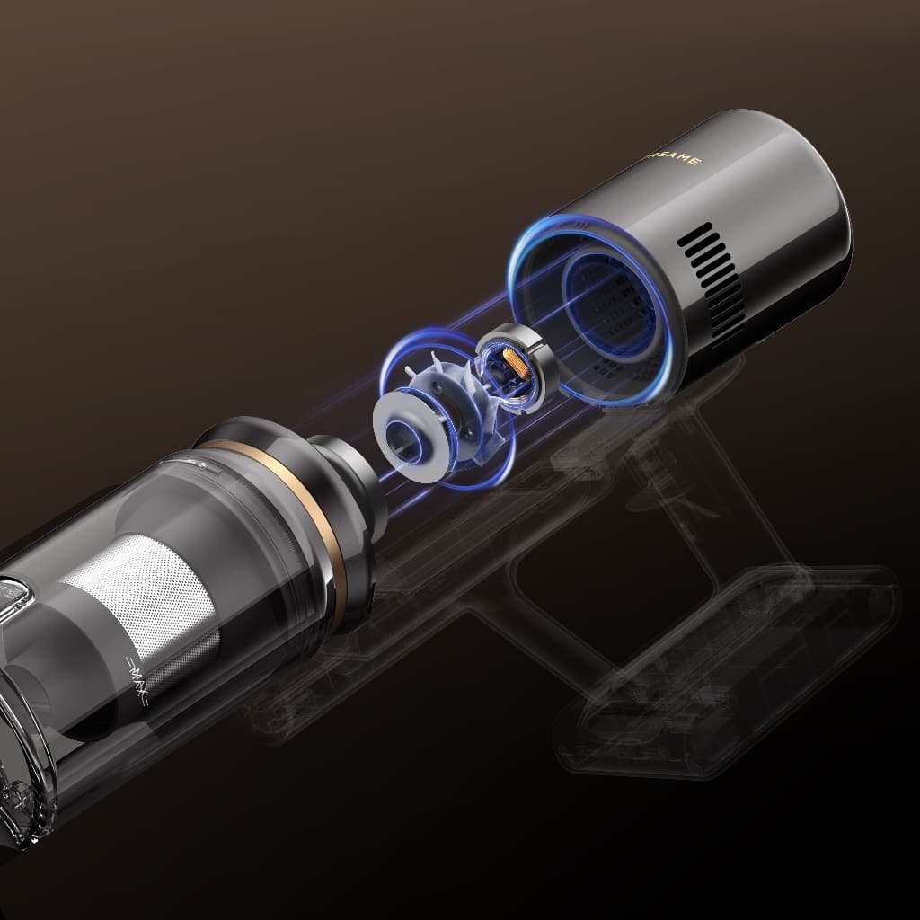 Dreame Z30S Station Vacuum Cleaner เครื่องดูดฝุ่นไร้สาย ฐานชาร์จและเก็บฝุ่นอัตโนมัติ เทคโนโลยีแสงสีเขียวจับฝุ่น รูปที่ 4