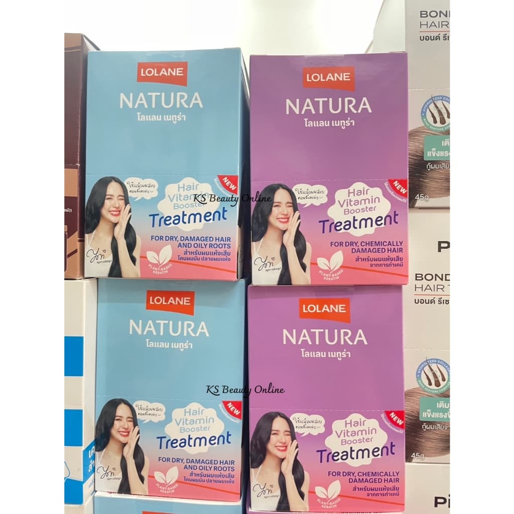 โลแลน ทรีทเม้นท์ บูสเตอร์ Lolane Natura Hair Vitamin Booster Treatment รูปที่ 3