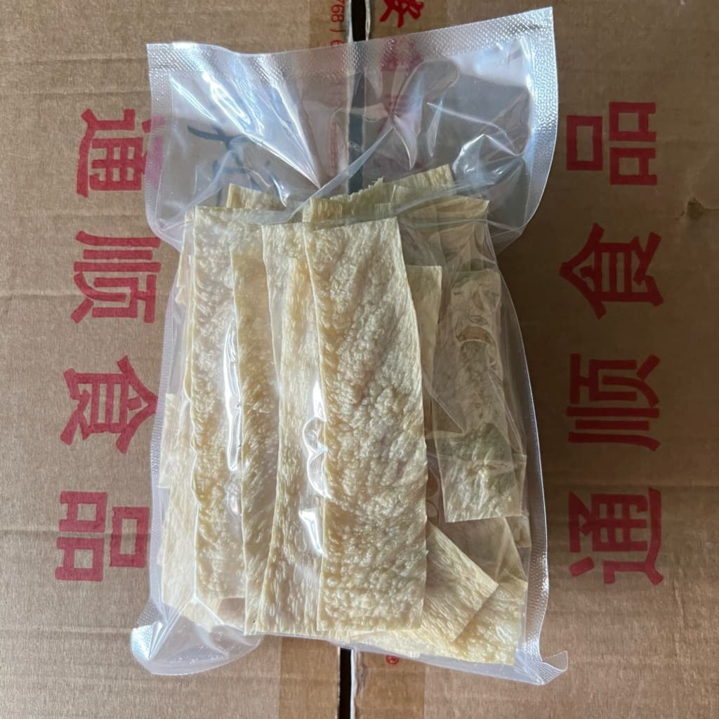 แผ่นเต้าหู้ แผ่นเต้าหู้ดูดซุป 台湾面筋 ขนาด100กรัม แผ่นเต้าหู้แห้ง หม่าล่า ชาบู ปิ้งย่าง ยำกิน อร่อยทุกเมนู รูปที่ 6