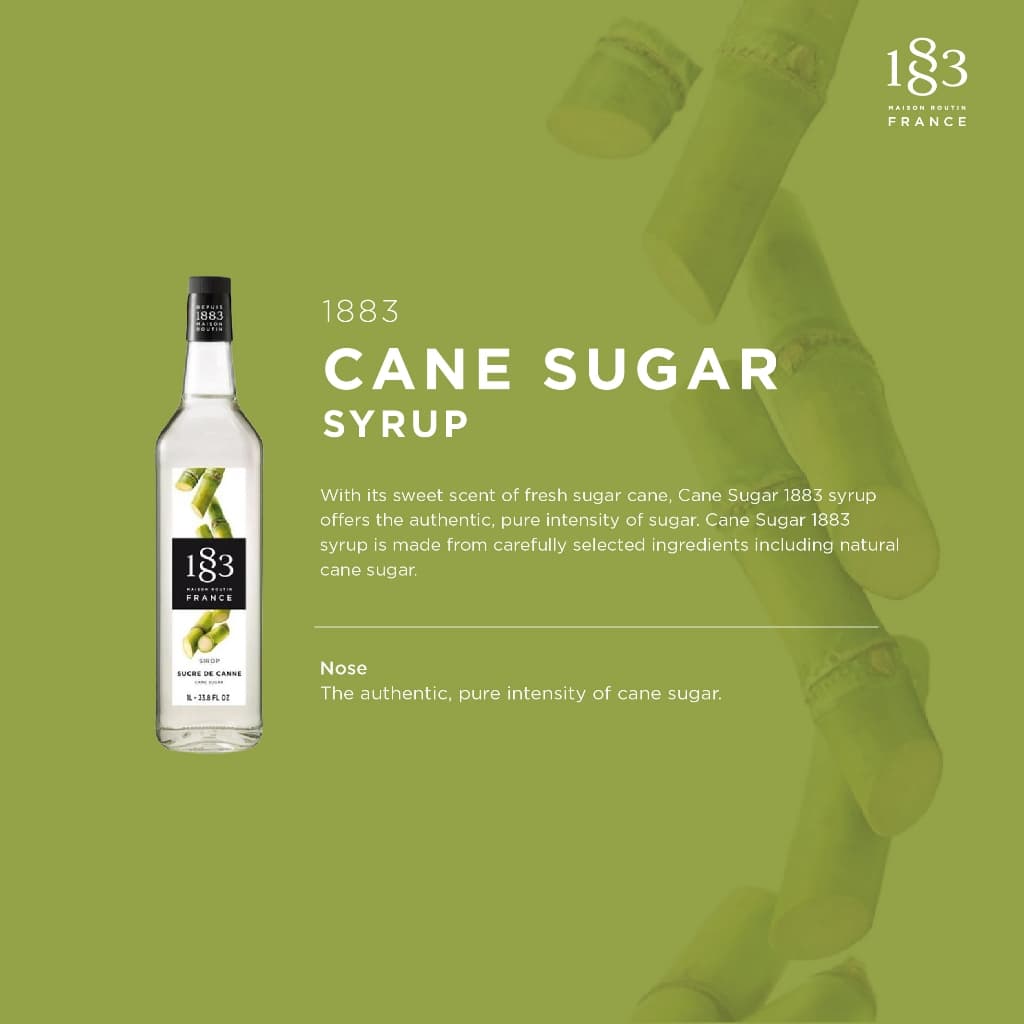 1883 ไซรัปน้ำตาลอ้อย | CANE SUGAR SYRUP 1000 ml. รูปที่ 2