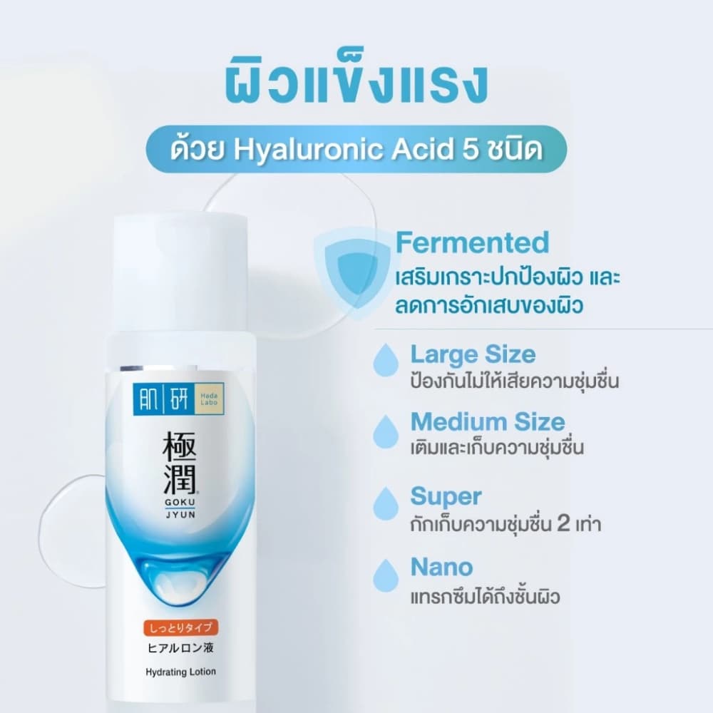 Hada Labo Hydrating Lotion 170ml ฮาดะลาโบะ ไฮเดรทติ้ง โลชั่น 170 มล. รูปที่ 2