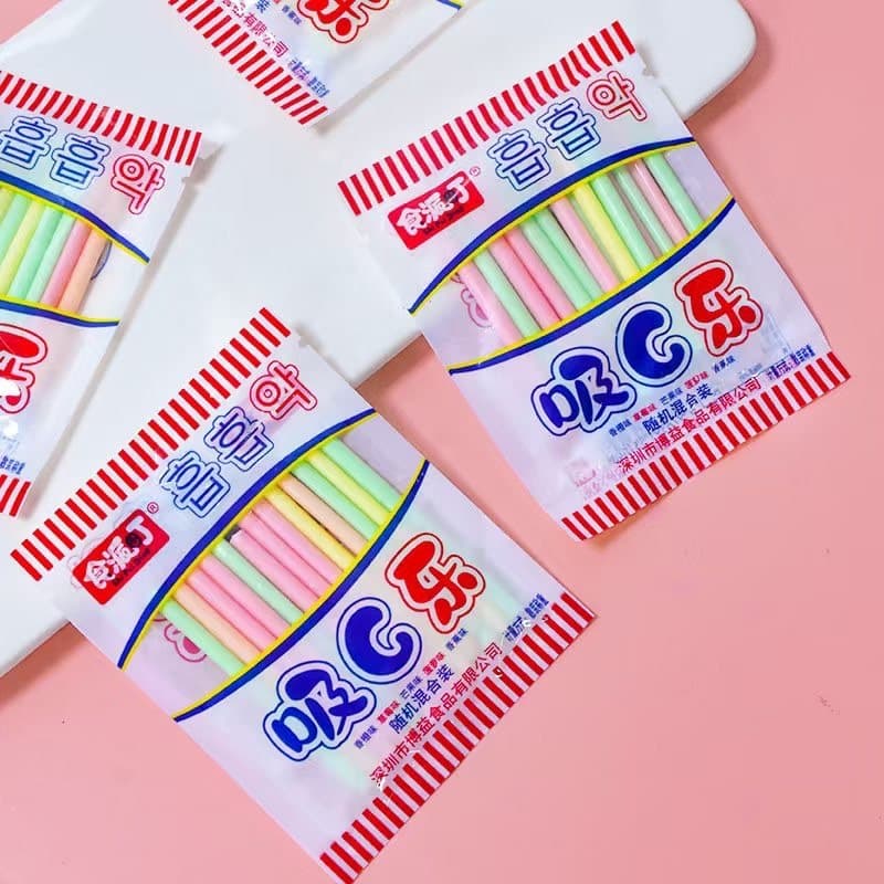 ยกแพ็ค 30 ห่อ พร้อมจัดส่งAPOLLO Straw Candy 18g รสผลไม้ อะพอลโล ขนมวัยเด็ก ขนมโบราณ ขนมน้ำตาลแท่งรสผลไม้ ขนมยุค90 รูปที่ 4