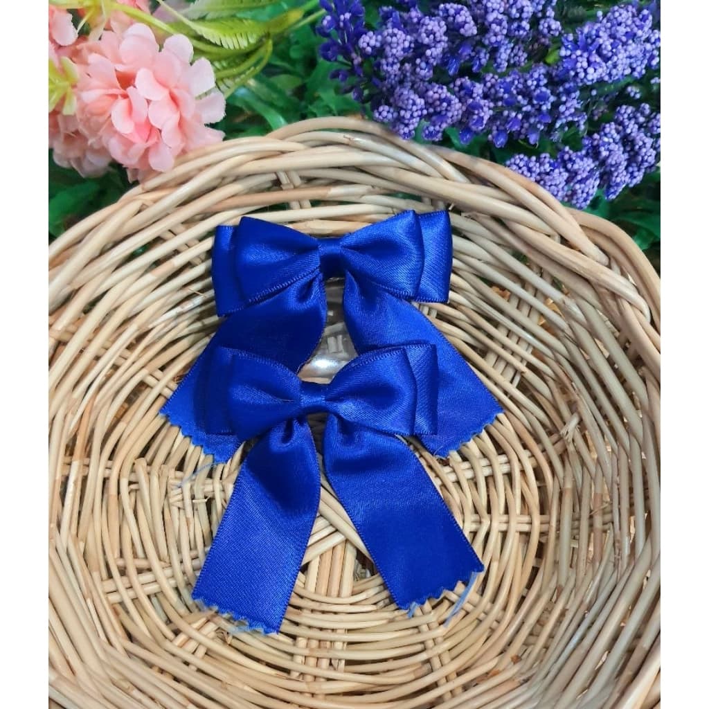โบว์นักเรียน โบว์กิฟติดผม 《รุ่น-แบบB》ขายเป็นคู่ ราคาคู่ละ25บาท.. รูปที่ 3