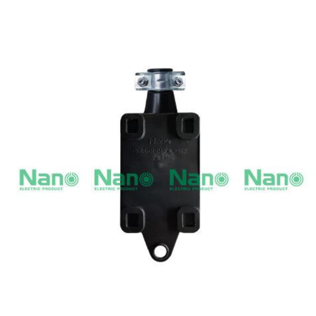 NANO บล็อคยางเปล่า ใส่เต้ารับได้ 2 ช่อง รุ่น RBNS2 รูปที่ 6