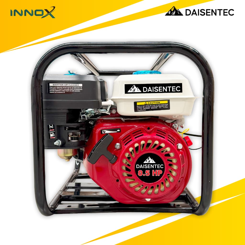 DAISENTEC - เครื่องสูบน้ำเบนซิน 2 3 นิ้ว 8.5 แรง 4 จังหวะสตาร์ทง่าย ปั๊มชนเครื่อง เครื่องยนต์สูบน้ำ เครื่องสูบน้ำ รูปที่ 8