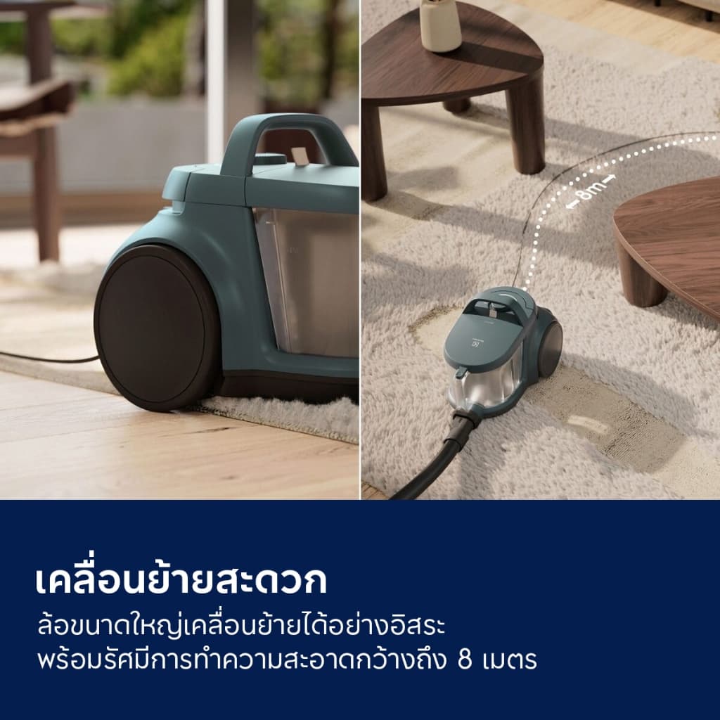 Electrolux เครื่องดูดฝุ่นชนิดกล่องเก็บฝุ่น 500 รุ่น EFC52614 รูปที่ 4