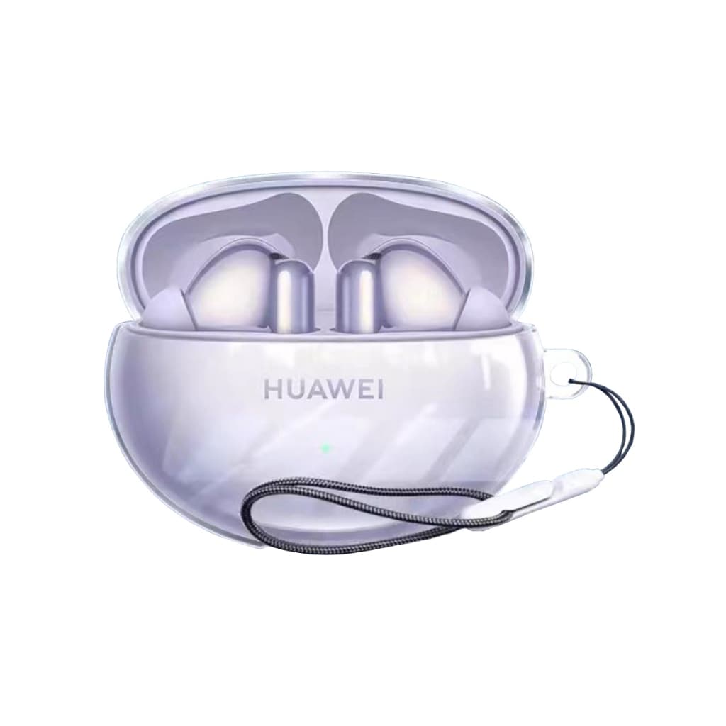 rock space เคส HUAWEI FreeArc Case /เคสหูฟังแบบใส /เหลืองยาก /พร้อมสายคล้อง /วัสดุผลิตภัณฑ์ TPU /บรรจุภัณฑ์ที่เรียบง่ รูปที่ 8