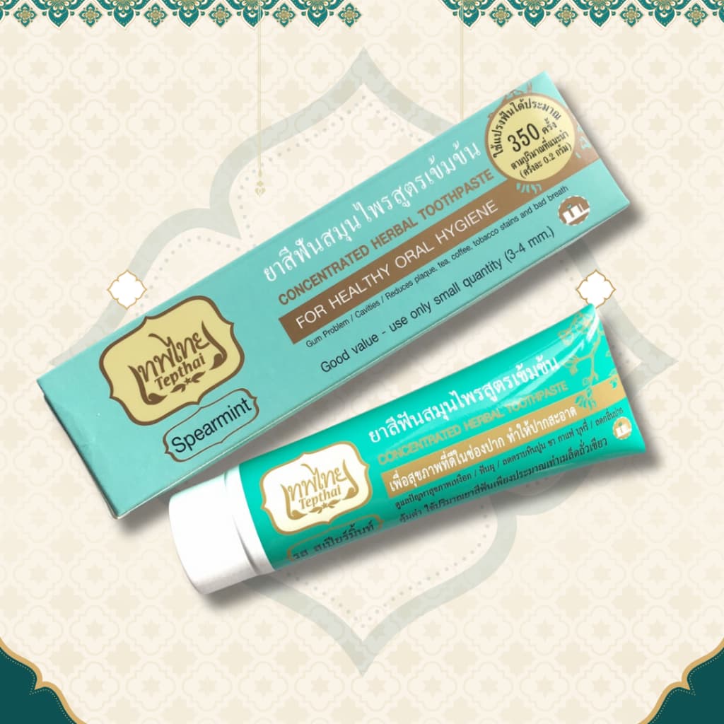 ยาสีฟัน เทพไทย Tepthai Toothpaste ปริมาณ 30g / 70g รูปที่ 5