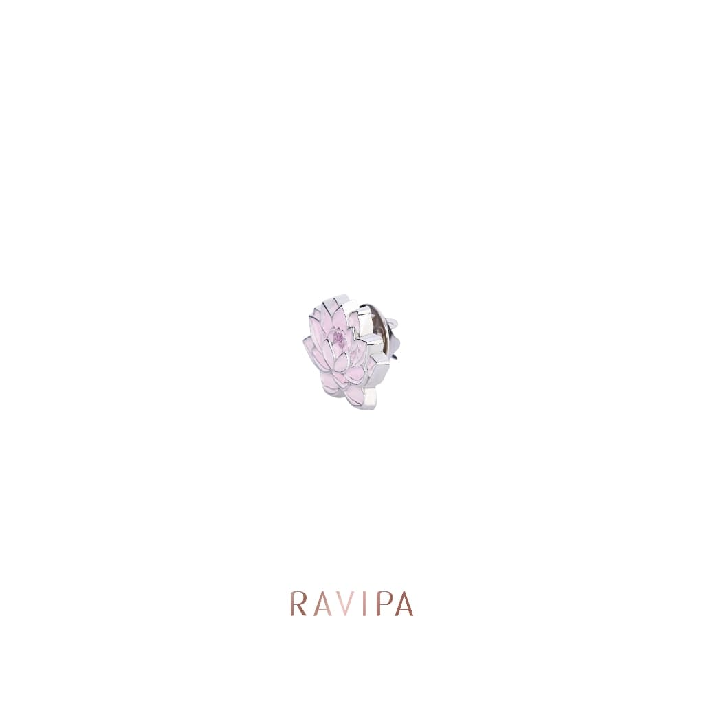 Ravipa | Lakshmi Lotus Pin พระแม่ลักษมี - เข็มหมุด รูปที่ 2
