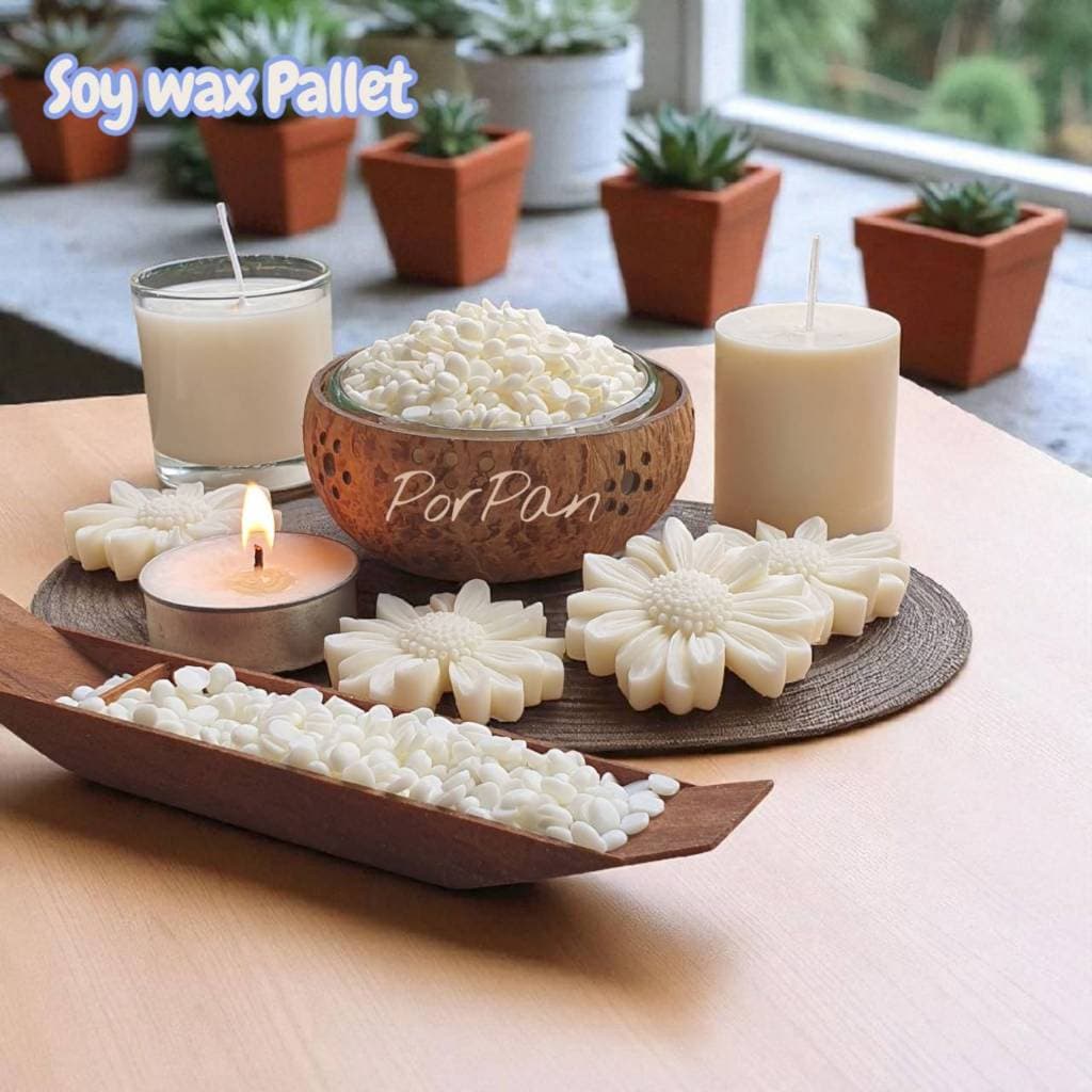Soy wax เทียนไขถั่วเหลือง ธรรมชาติ100% ไขถั่วเหลืองเนื้อดี เกรดพรีเมียม ทันที ส่งตรงจากผู้ผลิตเทียนกว่า20ปี รูปที่ 2