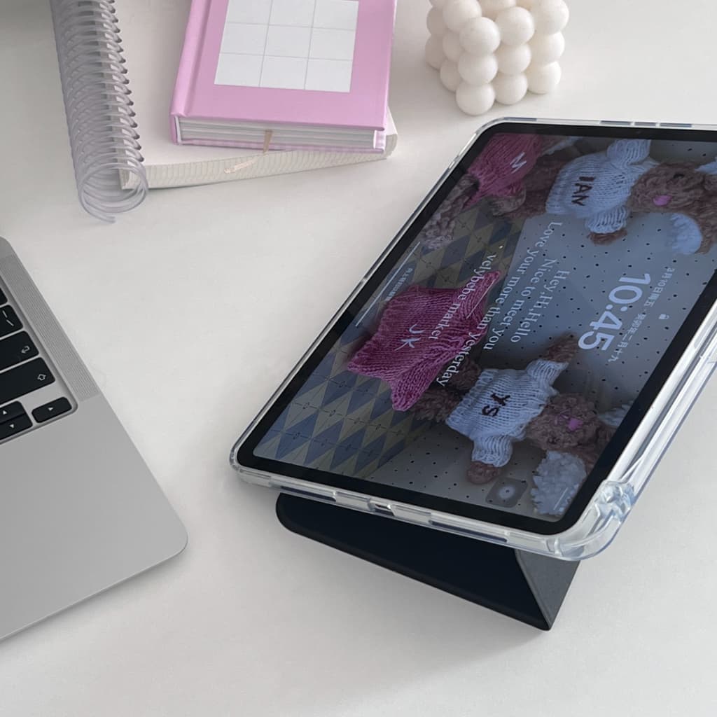 หมุนได้ 360 องศา สําหรับ เคสไอเเพด gen10gen11 Air4 Air5 Air6Air7 Pro11 case Gen9 Gen8 Gen7 10.2 Gen6 เคส Air3 ใส่ปากกาได รูปที่ 6
