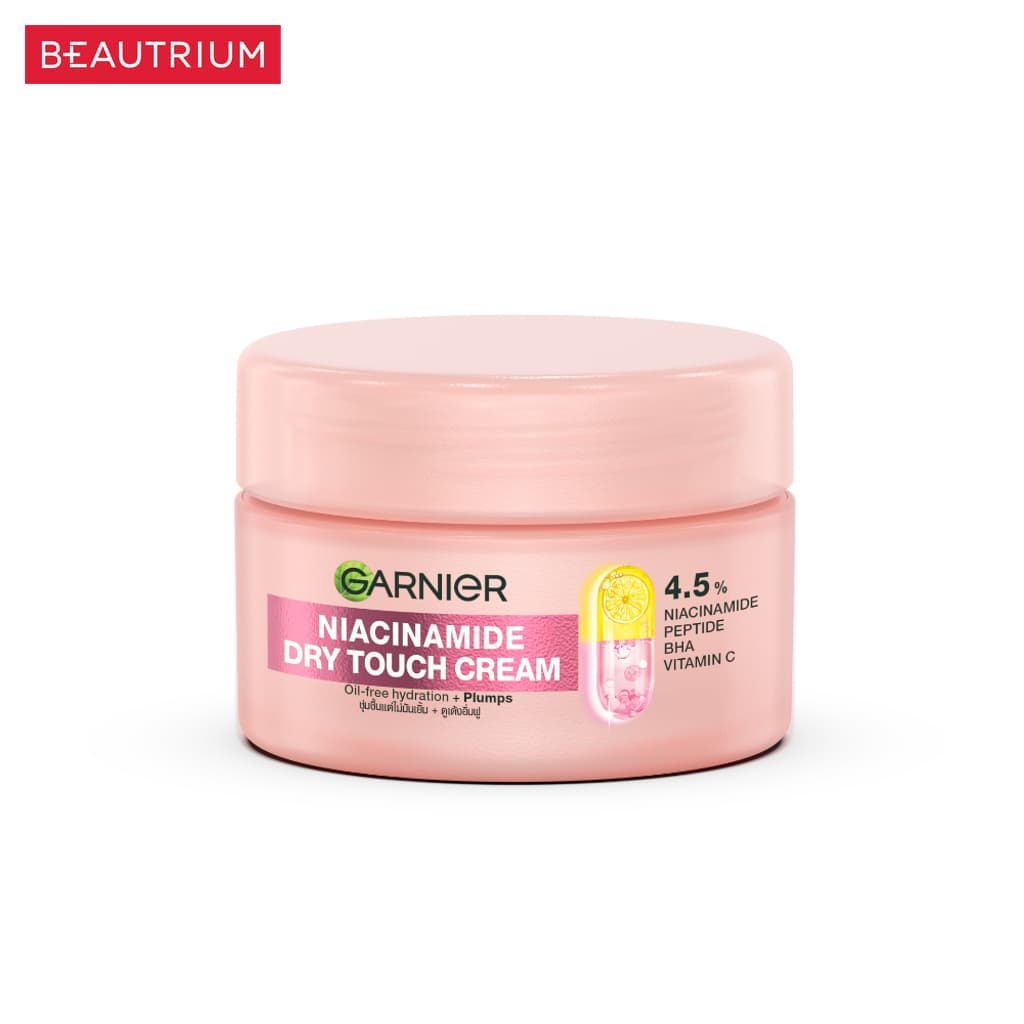 GARNIER Niacinamide Dry Touch Cream ผลิตภัณฑ์บำรุงผิวหน้า 30ml รูปที่ 2