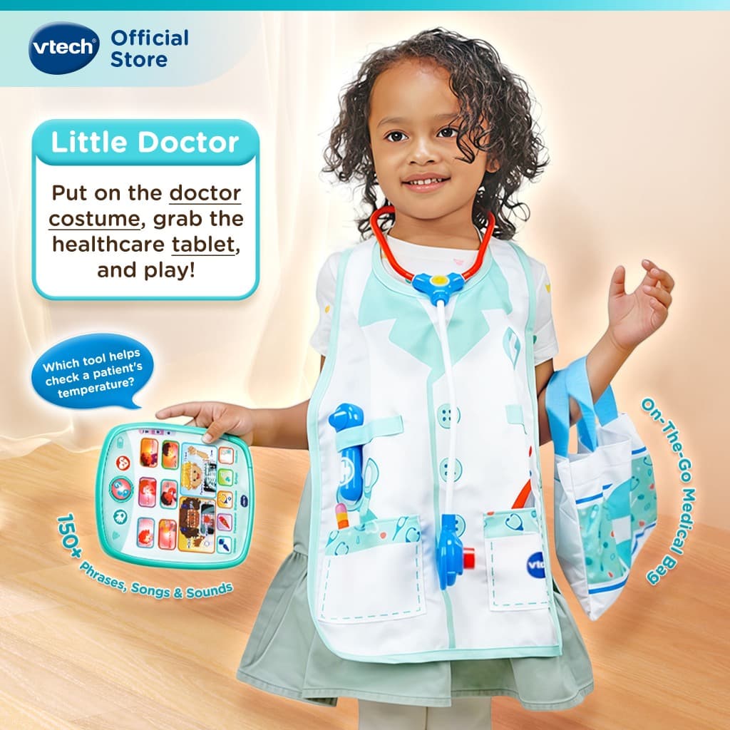 VTECH SMART CHART MEDICAL KIT, ของเล่นชุดหมอ ชุดอุปกรณ์ทางการแพทย์ 80-552100 รูปที่ 7