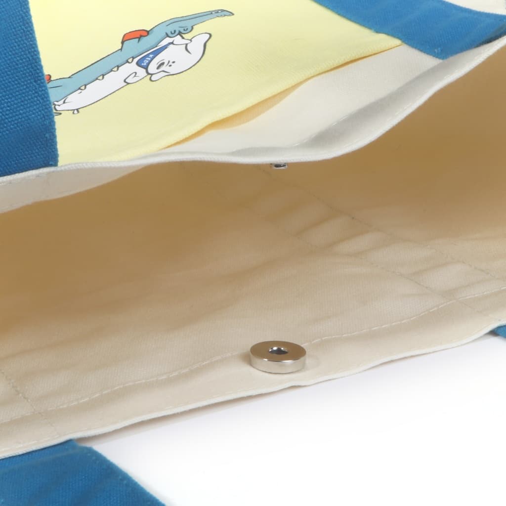 KEDS กระเป๋า รุ่น THE KEDS BAG X SSKTMMEE สีครีม/ สีน้ำเงิน รูปที่ 5