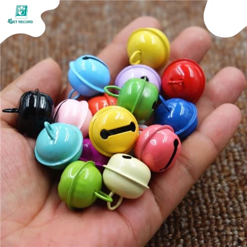 Pet Record ปลอกคอกระดิ่ง ขนาด 22 มม. สีแคนดี้ สําหรับสัตว์เลี้ยง สุนัข แมว DIY รูปที่ 8