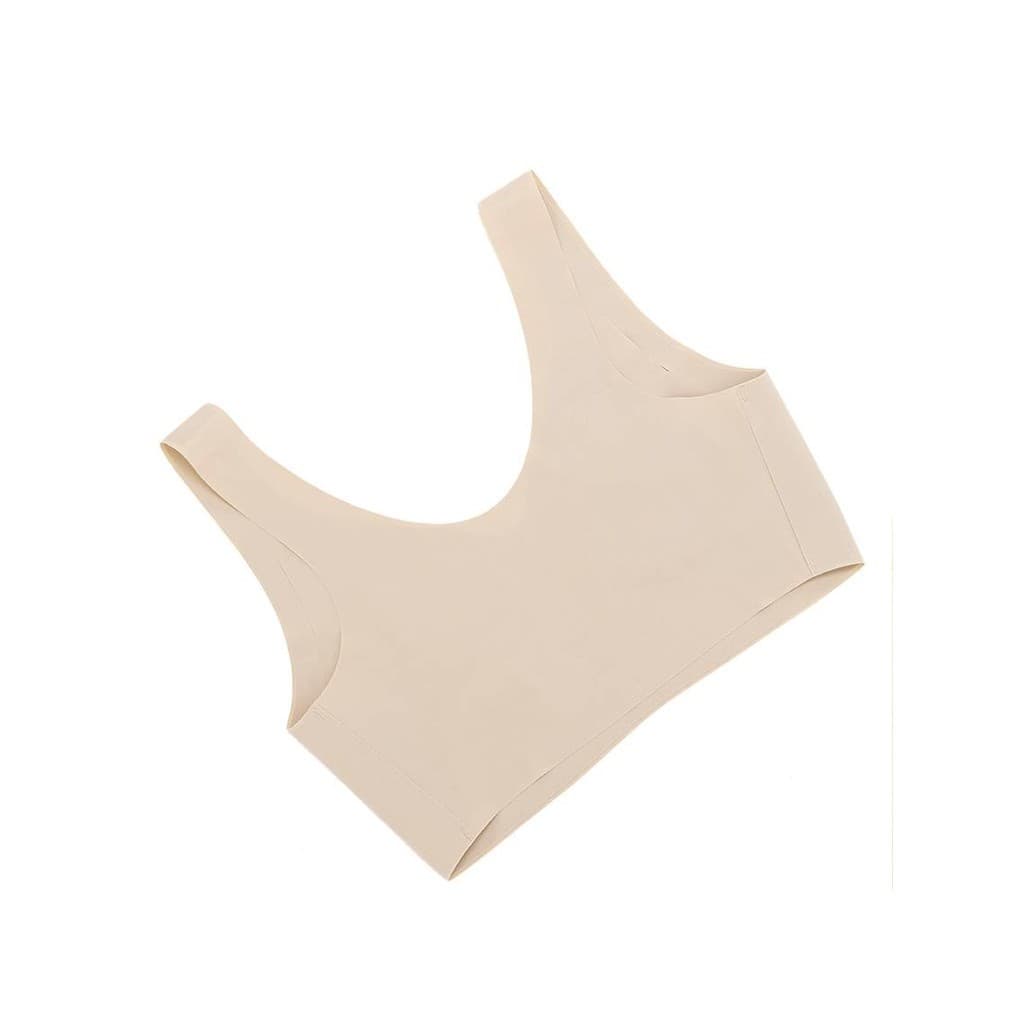 Sabina เสื้อชั้นใน Perfect Bra Level 1 ไร้ตะเข็บ ไร้โครง รหัส NBD24005C3 - สีเนื้อเข้ม รูปที่ 4