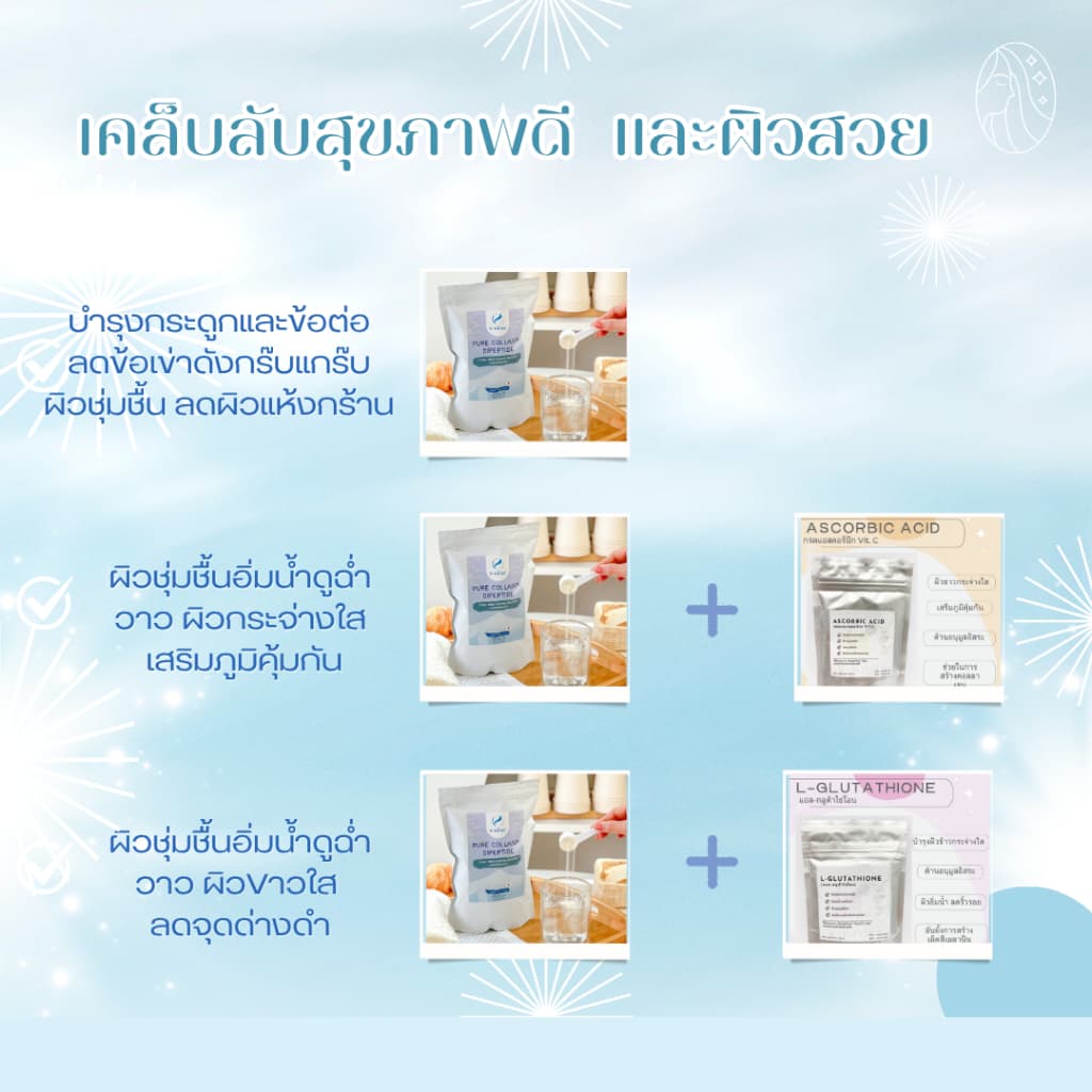 คอลลาเจน ไดเปปไทด์ และ ผิวชุ่มชื้น ดูดซึมดี รูปที่ 6