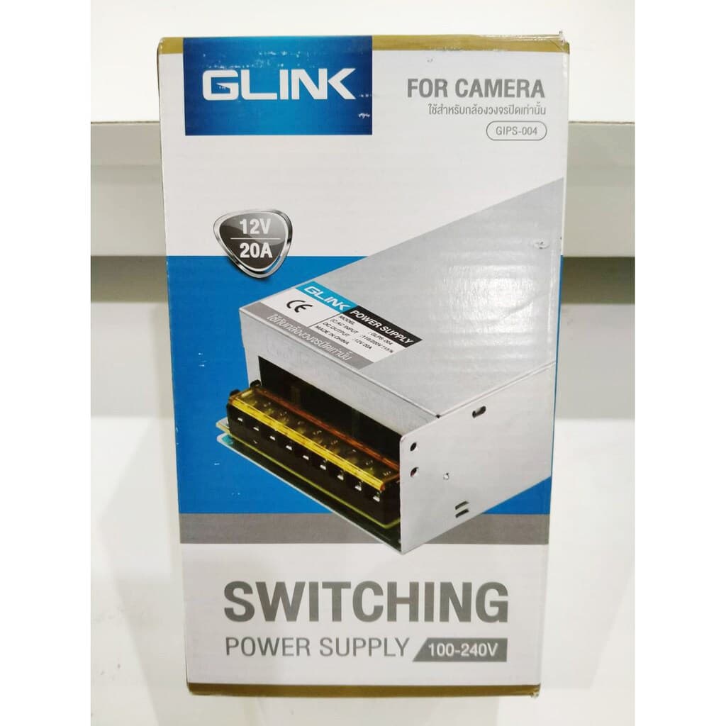 GLINK SWITCHING POWER SUPPLY ใช้สำหรับกล้องวงจรปิด รุ่น GIPS-001 / GIPS-002 / GIPS-003 / GIPS-004 - แบบเลือกซื้อ รูปที่ 6