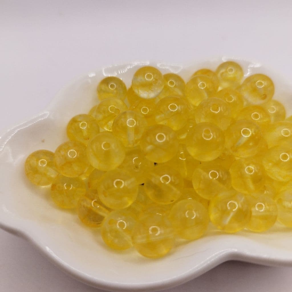 ลูกปัดหินแท้ธรรมชาติ ชุดละ 10 เม็ด | สำหรับงาน DIY กำไล ตะกรุด พวงกุญแจ เครื่องประดับ Handmade รูปที่ 4