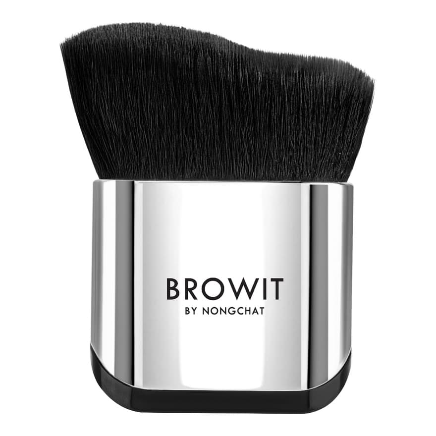 Browit Makeup base brush เมคอัพเบสบรัชบราวอิทแปรงลงเบสจากน้องฉัตร รูปที่ 3